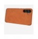Nillkin Qin Läder Flip Wallet-fodral till Samsung Galaxy A34 5G - Brun