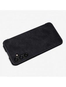 Nillkin Qin Läder Flip Wallet-fodral till Samsung Galaxy A34 5G - Brun