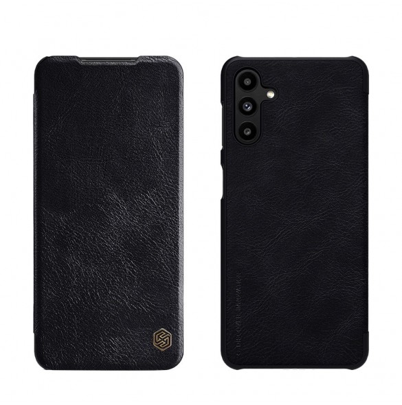 Nillkin Qin läderfodral för Samsung Galaxy A13 5G svart