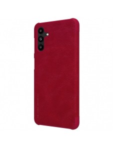 Nillkin Qin läderhölsterfodral till Samsung Galaxy A13 5G röd