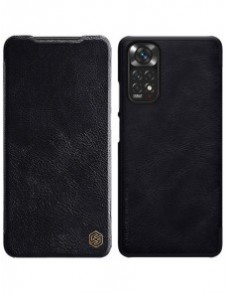 Nillkin Qin läderfodral för Xiaomi Redmi Note 11S / Note 11 svart