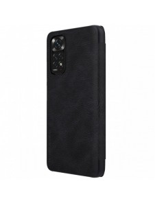 Nillkin Qin läderfodral för Xiaomi Redmi Note 11S / Note 11 svart