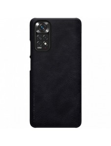 Nillkin Qin läderfodral för Xiaomi Redmi Note 11S / Note 11 svart
