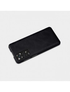 Nillkin Qin läderfodral för Xiaomi Redmi Note 11S / Note 11 brun