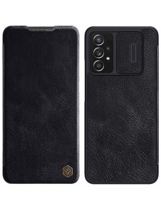 Nillkin Qin läderhölster till Samsung Galaxy A73 svart