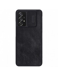 Nillkin Qin läderhölster till Samsung Galaxy A73 svart