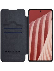 Nillkin Qin läderhölster till Samsung Galaxy A73 svart