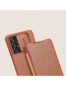 Nillkin Qin läderhölster till Samsung Galaxy A73 svart