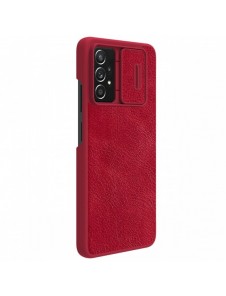 Nillkin Qin läderhölster till Samsung Galaxy A73 röd