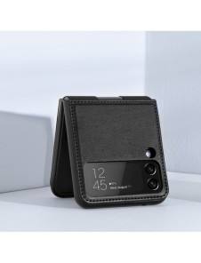 Nillkin Qin läderhölster till Samsung Galaxy Z Flip 3 svart