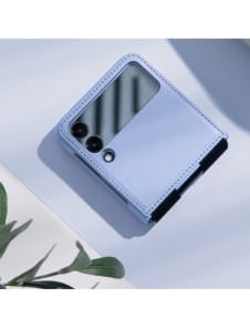 Nillkin Qin läderhölster till Samsung Galaxy Z Flip 3 svart