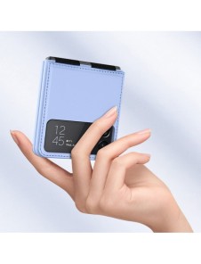 Nillkin Qin läderhölster till Samsung Galaxy Z Flip 3 svart