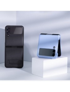 Nillkin Qin läderhölster till Samsung Galaxy Z Flip 3 svart