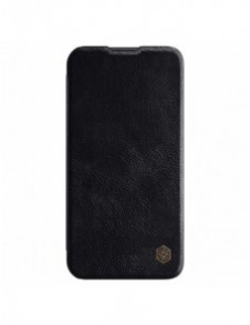 Nillkin Qin Läder Pro-fodral för Samsung Galaxy A54 5G Flip Cover Kamerafodral Svart