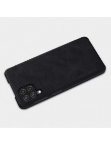 Nillkin Qin original läderfodral till Samsung Galaxy A22 4G svart