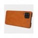 Nillkin Qin original läderfodral till Samsung Galaxy A22 4G brun
