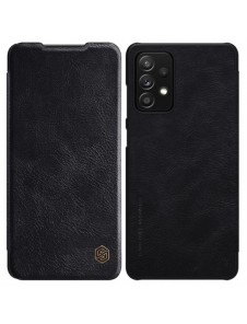 Nillkin Qin original läderfodral till Samsung Galaxy A72 4G svart