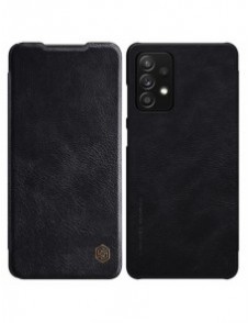 Nillkin Qin original läderfodral till Samsung Galaxy A72 4G svart
