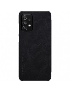 Nillkin Qin original läderfodral till Samsung Galaxy A72 4G svart