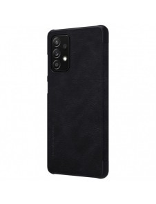 Nillkin Qin original läderfodral till Samsung Galaxy A72 4G svart