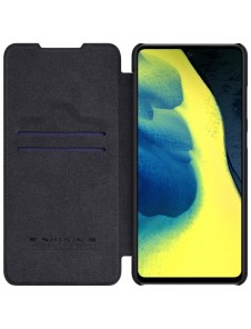 Nillkin Qin original läderfodral till Samsung Galaxy A72 4G svart