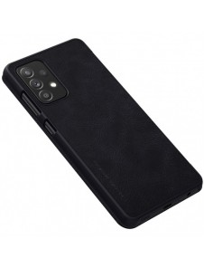 Nillkin Qin original läderfodral till Samsung Galaxy A72 4G svart