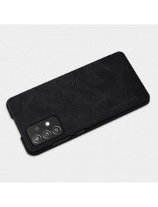 Nillkin Qin original läderfodral till Samsung Galaxy A72 4G svart