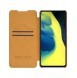Nillkin Qin original läderfodral till Samsung Galaxy A72 4G brun