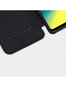 Nillkin Qin original läderfodral till Samsung Galaxy A72 4G brun