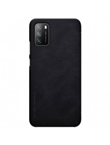 Nillkin Qin original läderfodral till Xiaomi Poco M3 svart