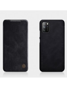 Nillkin Qin original läderfodral till Xiaomi Poco M3 svart