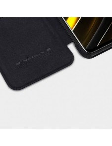 Nillkin Qin original läderfodral till Xiaomi Poco M3 svart