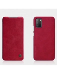 Nillkin Qin original läderfodral till Xiaomi Poco M3 svart