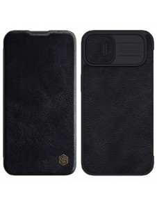 Nillkin Qin Pro Läderfodral iPhone 14 Plus 6.7 2022 Svart