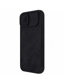 Nillkin Qin Pro Läderfodral iPhone 14 Plus 6.7 2022 Svart