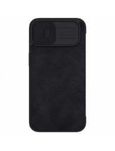Nillkin Qin Pro Läderfodral iPhone 14 Plus 6.7 2022 Svart