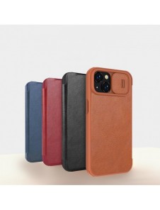 Nillkin Qin Pro Läderfodral iPhone 14 Plus 6.7 2022 Svart
