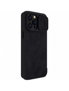 Nillkin Qin Pro Läderfodral iPhone 14 Pro 6.1 2022 Svart