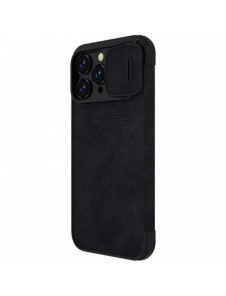 Nillkin Qin Pro Läderfodral iPhone 14 Pro Max 6.7 2022 Svart