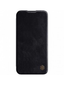 Nillkin Qin Pro Läderfodral iPhone 14 Pro Max 6.7 2022 Svart