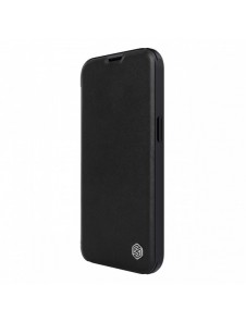 Nillkin Qin Pro Läderfodral-enligt läder iPhone 14 6.1 2022 Classic Black