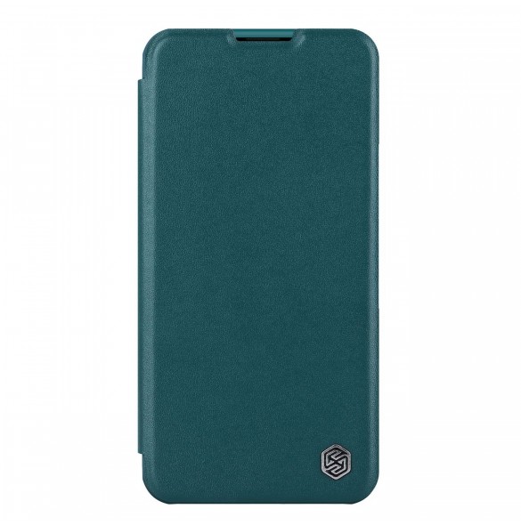 Nillkin Qin Pro Läderfodral-enligt läder iPhone 14 6.1 2022 Exuberant Green