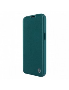 Nillkin Qin Pro Läderfodral-enligt läder iPhone 14 6.1 2022 Exuberant Green