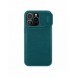 Nillkin Qin Pro Läderfodral-enkelt läder iPhone 14 Pro Max 6.7 2022 Exuberant Green