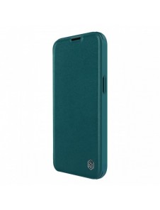 Nillkin Qin Pro Läderfodral-enkelt läder iPhone 14 Pro Max 6.7 2022 Exuberant Green