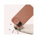 Nillkin Qin Pro Läder Flip-fodral med kameraskal till iPhone 15 Plus - Brun