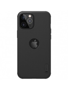 Nillkin Super Frosted Shield Fodral + stöd för iPhone 12 Pro Max svart