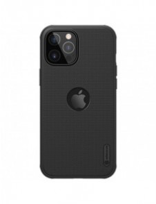 Nillkin Super Frosted Shield Fodral + stöd för iPhone 12 Pro Max svart