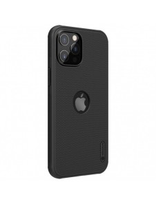 Nillkin Super Frosted Shield Fodral + stöd för iPhone 12 Pro Max svart
