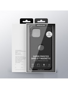 Nillkin Super Frosted Shield Fodral + stöd för iPhone 12 Pro Max svart